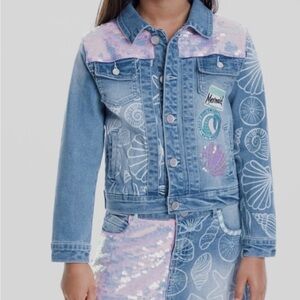 Desigual girls denim jacket